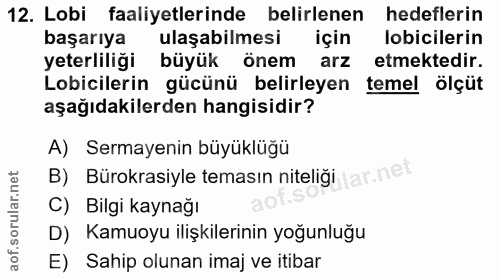 Soru 12