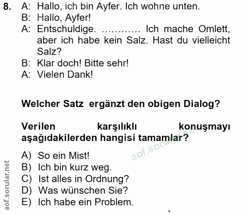 Soru 8