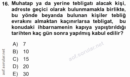 Soru 16