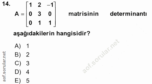 Soru 14