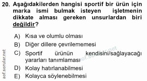 Soru 20