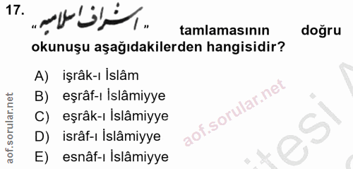 Soru 17