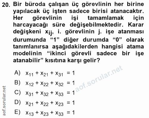 Soru 20
