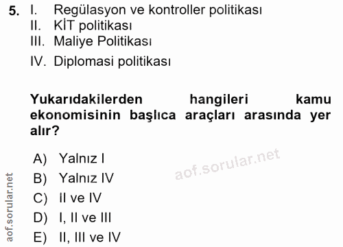 Soru 5