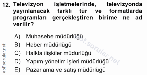 Soru 12
