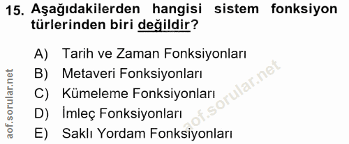 Soru 15