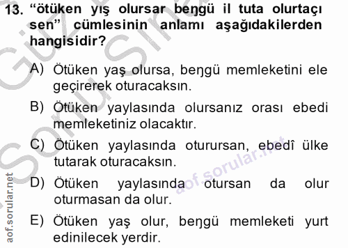 Soru 13