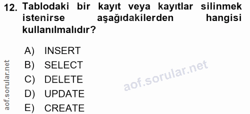 Soru 12
