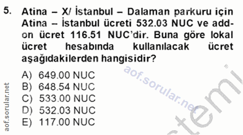 Soru 5