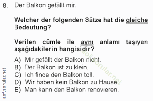 Soru 8