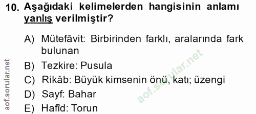 Soru 10