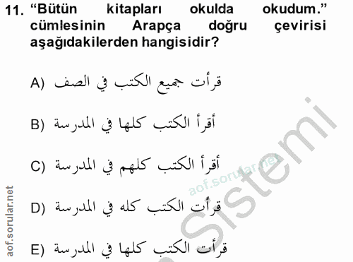 Soru 11