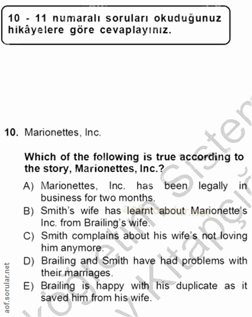 Soru 10