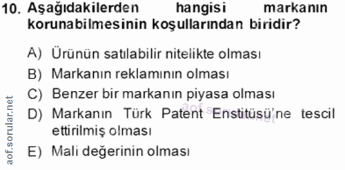 Soru 10
