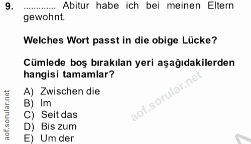 Soru 9