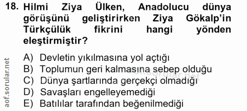Soru 18