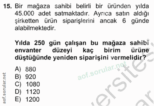 Soru 15