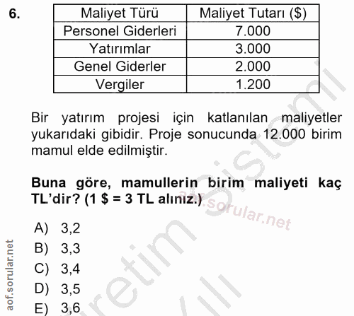 Soru 6