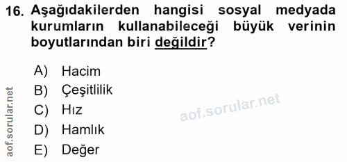 Soru 16