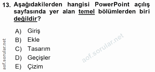 Soru 13