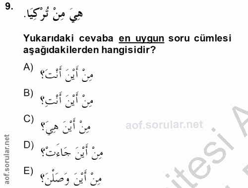 Soru 9