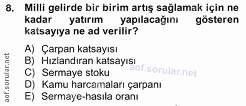 Soru 8