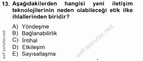 Soru 13