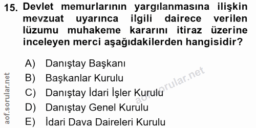 Soru 15