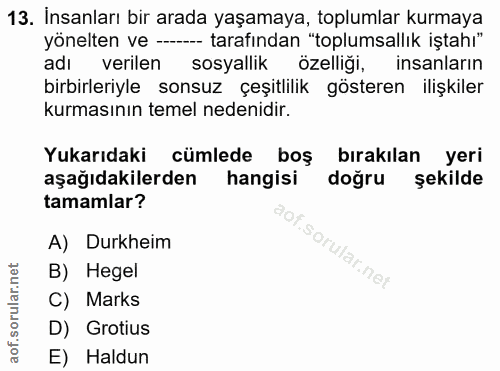 Soru 13