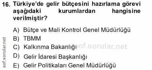 Soru 16