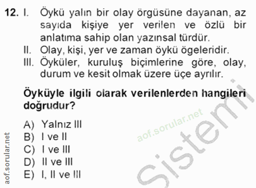 Soru 12