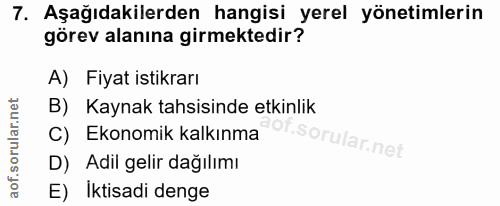 Soru 7