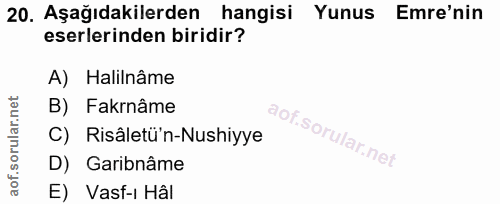 Soru 20