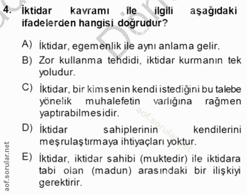 Soru 4
