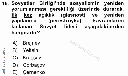 Soru 16