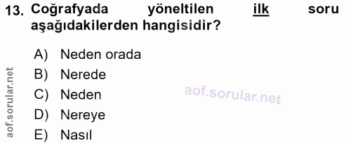 Soru 13
