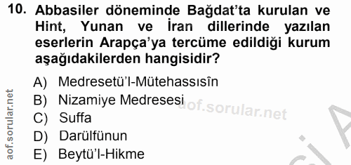 Soru 10