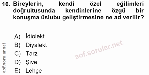 Soru 16