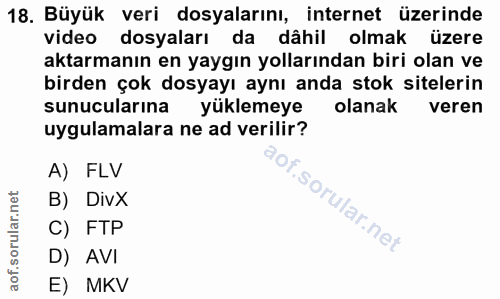 Soru 18