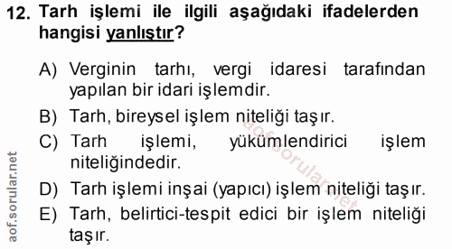 Soru 12