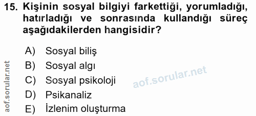 Soru 15