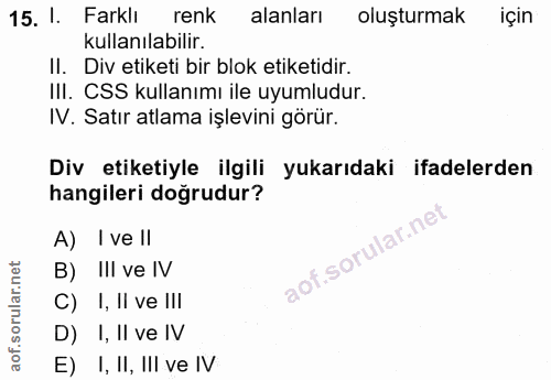 Soru 15