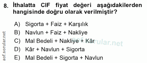 Soru 8