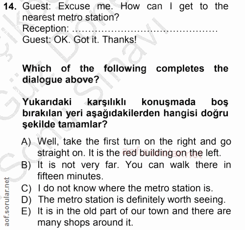 Soru 14