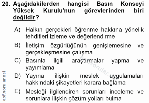 Soru 20