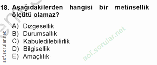 Soru 18