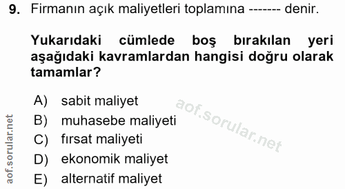 Soru 9