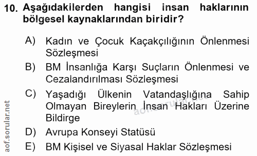 Soru 10