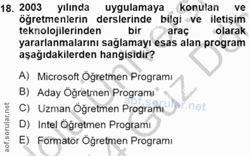 Soru 18