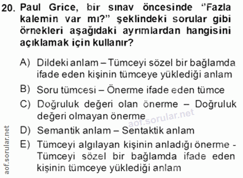Soru 20